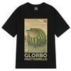Glorbo Fruttodrillo Gehirnfäule T-Shirt Seltsame Ukiyo-E Japanische Kunst Lustiges Tier Meme Italienische Gehirnfäule Sommer Baumwolle T-Shirts Unisex