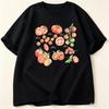 Unisex Freizeit T-Shirt mit kurzen Ärmeln Aquarell Verschiedene Tomaten Druck Weich Täglich Sommer Locker Mode Gartenliebhaber T-Shirt