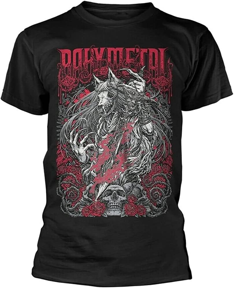 ROSEWOLF by Babymetal Men T Shirt Black S чёрный