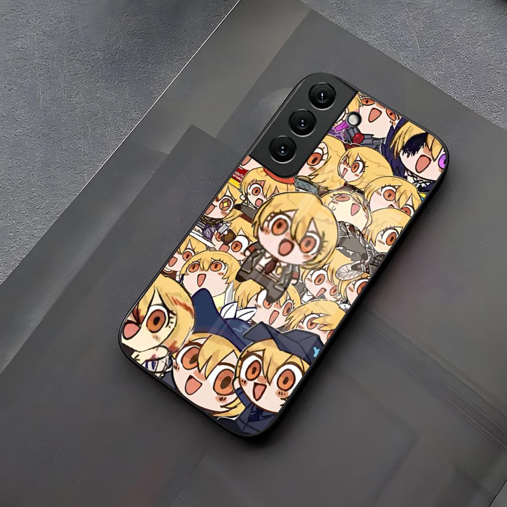

Игровой чехол-бампер L-Limbus Company из стекла для Samsung Galaxy S23 S24 S21 S25 S22 S20 Ultra Fe Plus A55 A15 A14 Samsung S25Edge