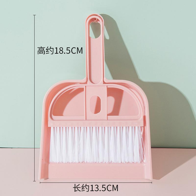 

Набор для уборки домашних животных Мини-метлы Совки для мусора Бытовая настольная пылевая щетка Щетка для чистки подоконников Собаки Кошки Инструменты для уборки домашних животных розовый