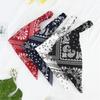 Elegant Headbands Vintage Bandana Flower Print Headpieces Elastic Hair Accessories Women's Fashion Headbands