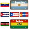 Custom Text City Pattern Vintage Metal Sign Aluminum Metal Wall Art for Home Bar Garage Decor Personalized Gift