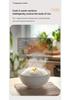Compact Smart Rice Cooker with Non-stick Pot, Multifunctional Steam Features, Plastic Design, 110V US Standard