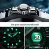 Green Water Ghost Men's Luminous Waterproof Quartz Sports Watch
