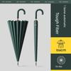 Super Strong Sun Protection Umbrella, Large 24-Rib Curved Hook Long Handle Umbrella for Men, Extra Large Size, Home Use, Thickened, Reinforced
