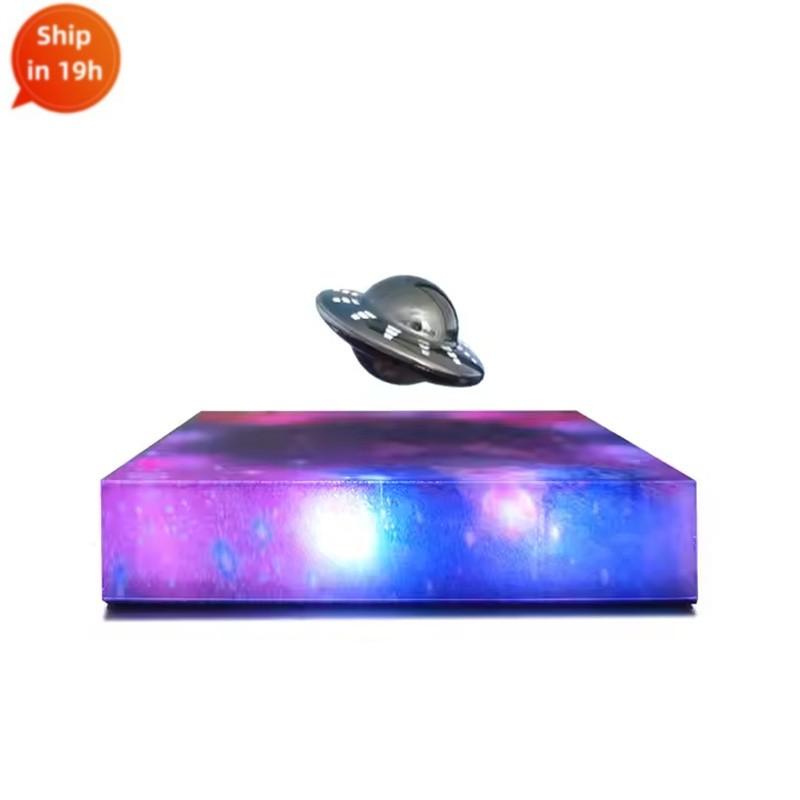 Magnetisch schwebendes UFO Schwebendes Mini-Herz Kreative Magnetische Levitation Heimdekoration