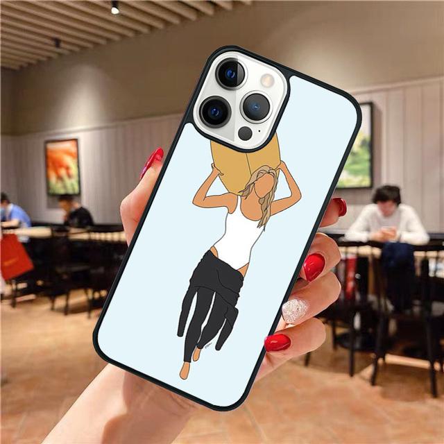 Surfinga Beach Surfboard Wave Phone Case For iPhone 17 Air 16 15 14 Plus Apple 16 11 12 13 Pro Max Coque