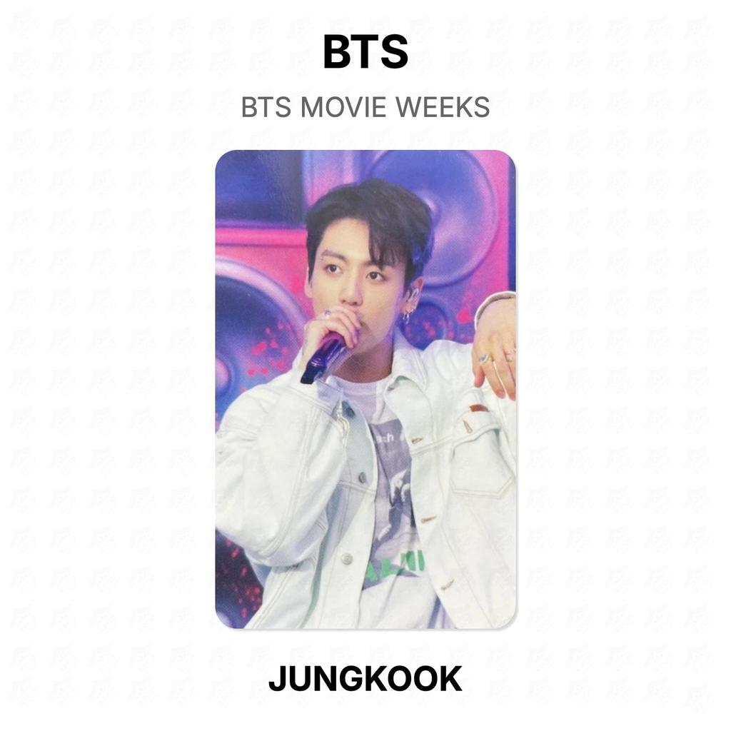 BTS MOVIE WEEKS Official Photocard