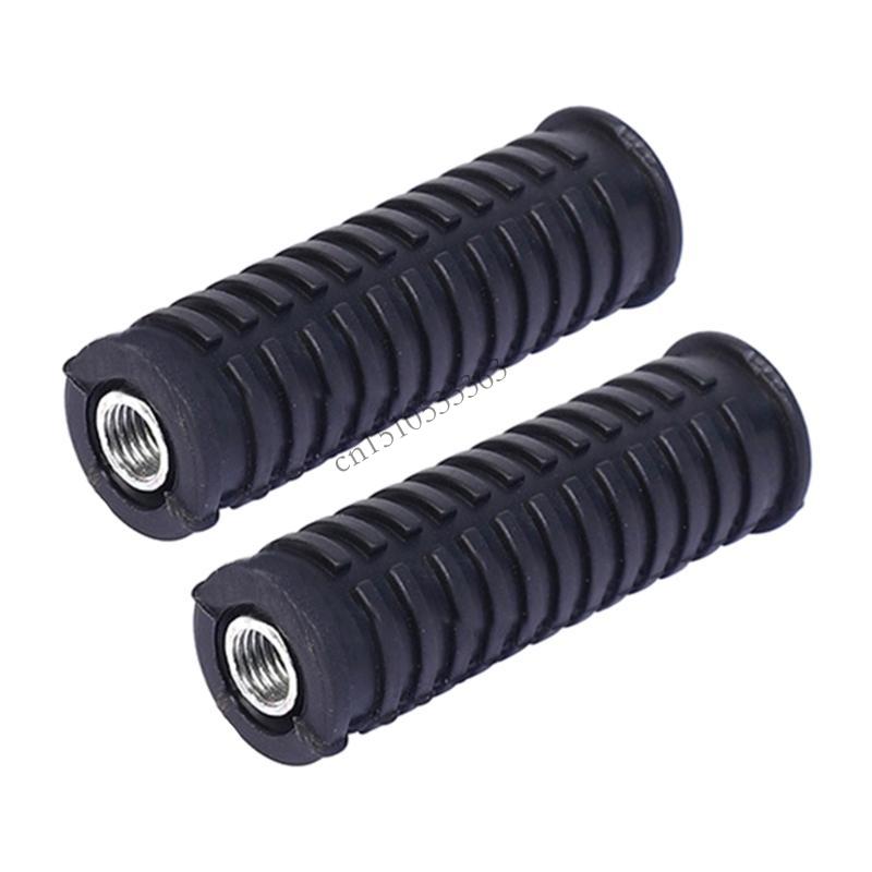 090E Motorcycle Part Universal Aluminum Alloy E-bike Footrests Durable Rear Pedals