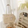 New Ins Breathable Pet Carrier Tote Bag Portable Outdoor Travel Handbag for Small Dogs Cats Fashion Woven Pet Tote Bag