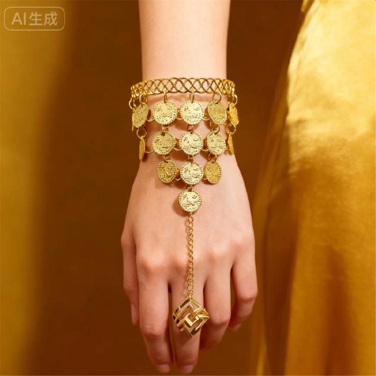 Beginner Belly Dance Starter Kit Waist Scarf Bracelet Headband Set Ideal For Performers Costume Accessories