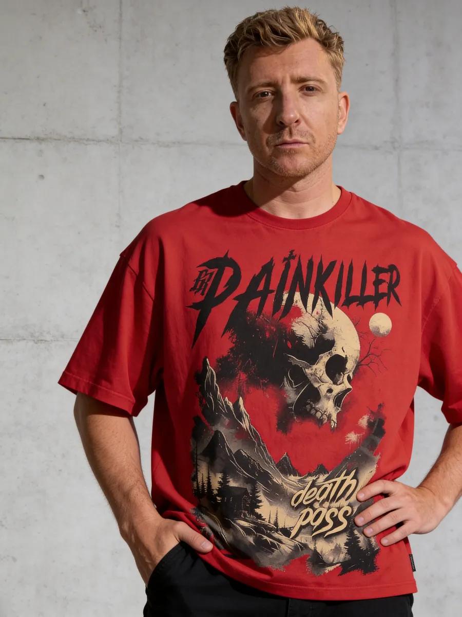 

Oversized AMORE print T-shirt XL