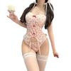 Home Sex Underwear Small Breasts Butterflies Show Big Gathering Steel Supports with Chest Pads Sexy Pure Desire Uniform Suit
