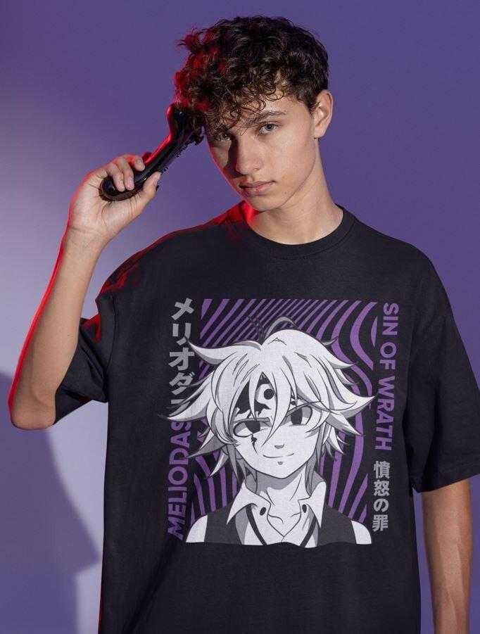 

Nanatsu no Taizai,The Seven Deadly Sins,Meliodas, Ban,Escanor,ne w Unisex T-shirt L