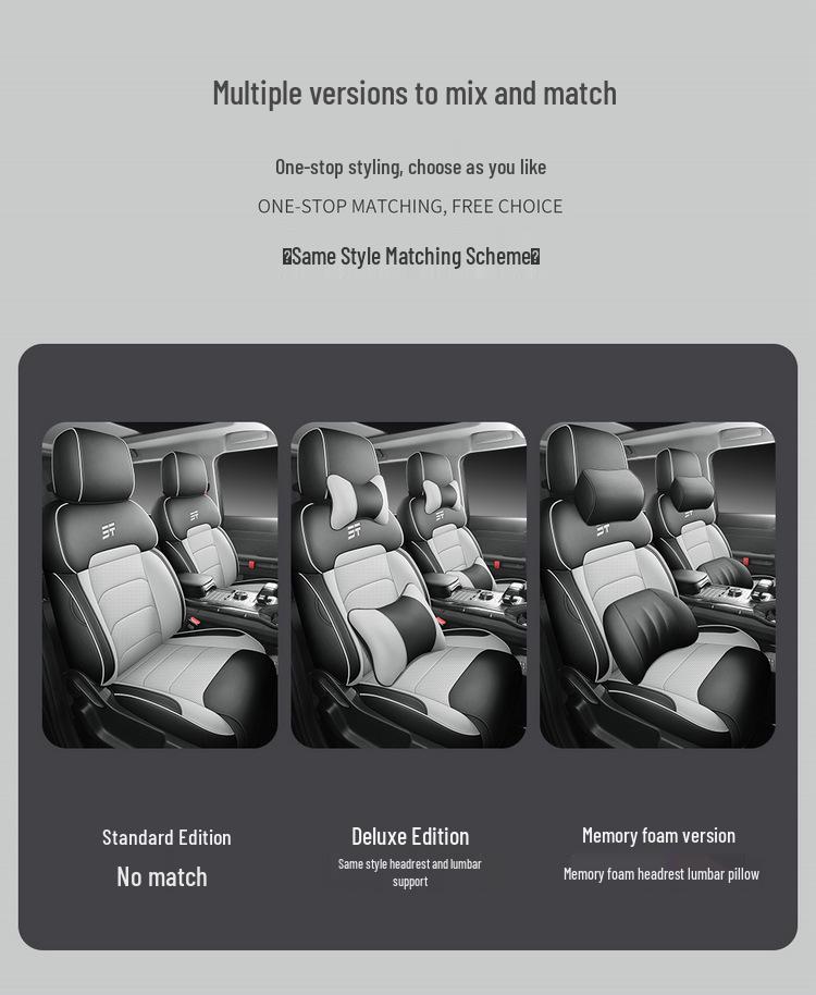 Jetour Traveller Full Leather Car Seat Cushion - Universal, New Model, Four Seasons, Drop Shipping Ready.