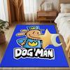 Dog Man And Friends Adventure Rug Office Floor Mat - Machine Washable for Bedroom, bedroom, livingroom, Room Decor Fan Gifts Christmas