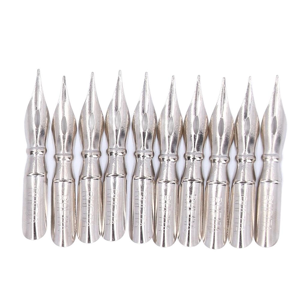 10Pcs Calligraphy Nib Comfortable Writing Good Performance Light Weight Art ToolsB10