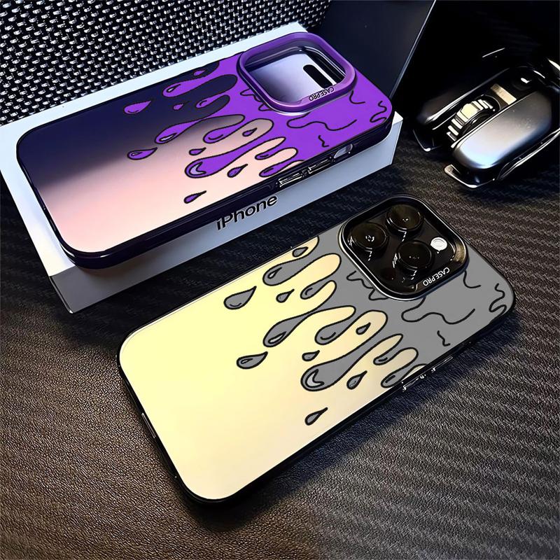 Fun Paint Graffiti Art Phone Case for Apple iPhone 1615 Pro Max 14 Pro 13 12 11 Pro Max 14 Plus Luxury Silicone Soft Shell