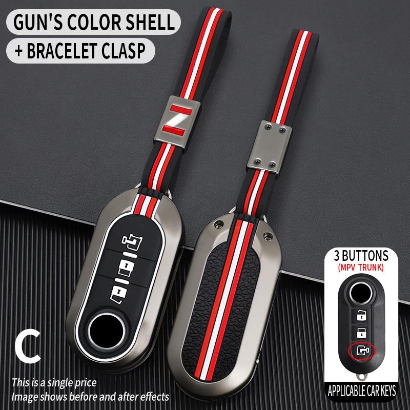 Car Key Cover Case Fob for Fiat Ducato 500 500L Panda Grande Punto Lancia Musa Bravo Stilo for Citroen Jumper for Peugeot Boxer