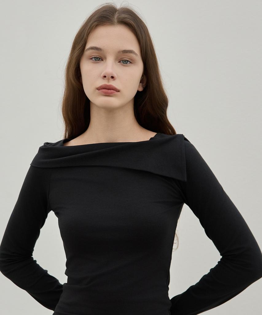 ELLIOTI Off Shoulder Ls Ts_2Color