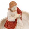 Design Elegante Devozione Religiosa Portarosario Vergine Maria Pezzo Decorativo