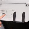 Leather Car Sunglasses Holder Case Stable Magnetic Glasses Clip  Storage Accessories