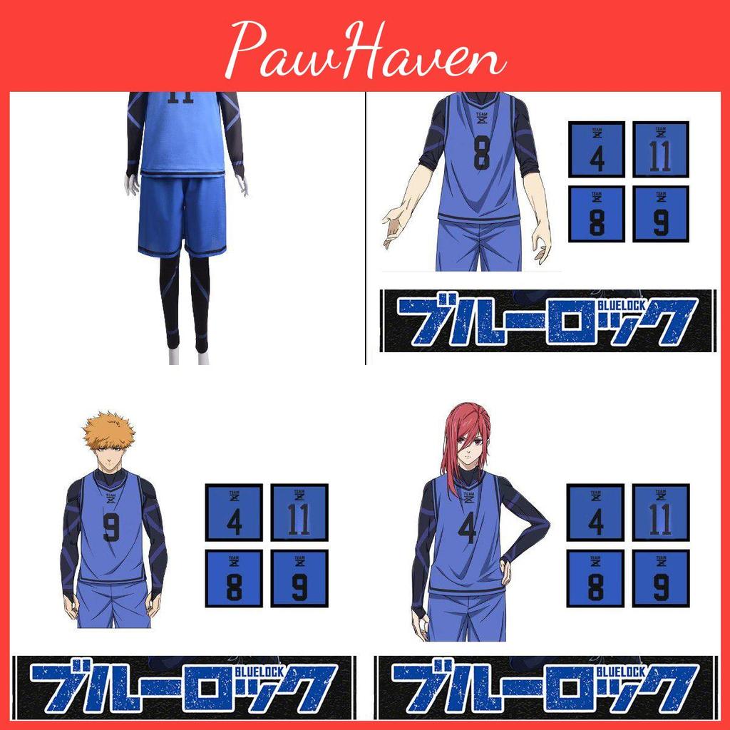 Bluelock Cosplay Costume For Role-playing Fans
