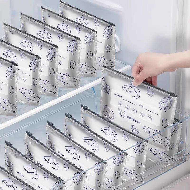 Food-grade Aluminum Foil Preservation Bags, Aluminum Foil Packaging Vacuum Bags, Meat Refrigerator Freezing Antibacterial Preservation Bags