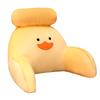 Cartoon Duck Waist Rest Girl Bedside Pillow Cushion Office Seat Waist Cushion Rag Doll Birthday Gift