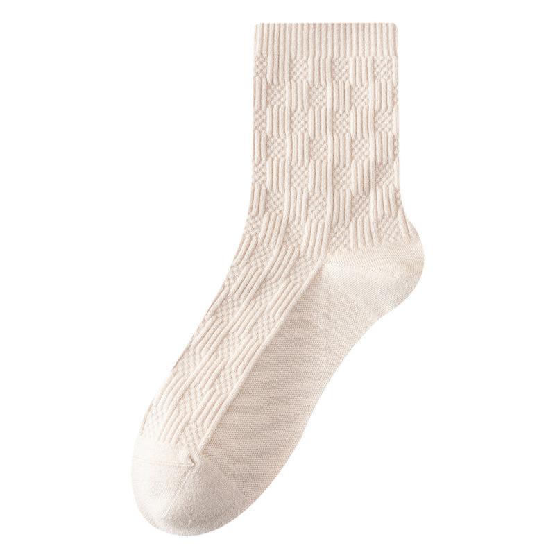 

Мужские свободные толстые носки, повседневные мужские носки, не скатывающиеся, деловые носки до середины икры 1 pair