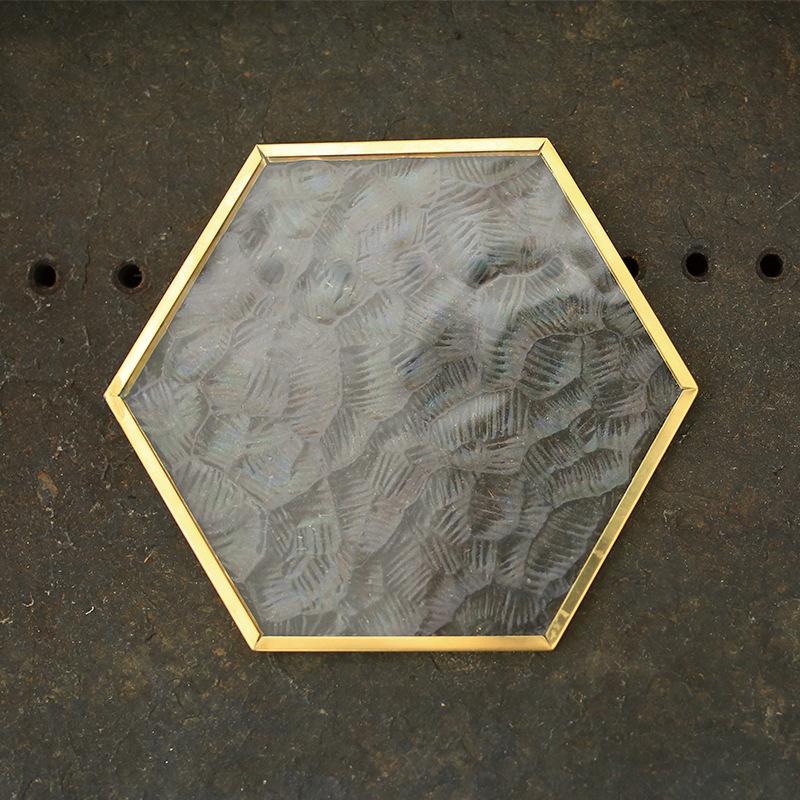 

1 шт. Круглые стеклянные подставки Нескользящие и высокотемпературные подставки для чашек Многоразовые кофейные подкладки Защита стола Кухонный набор посуды