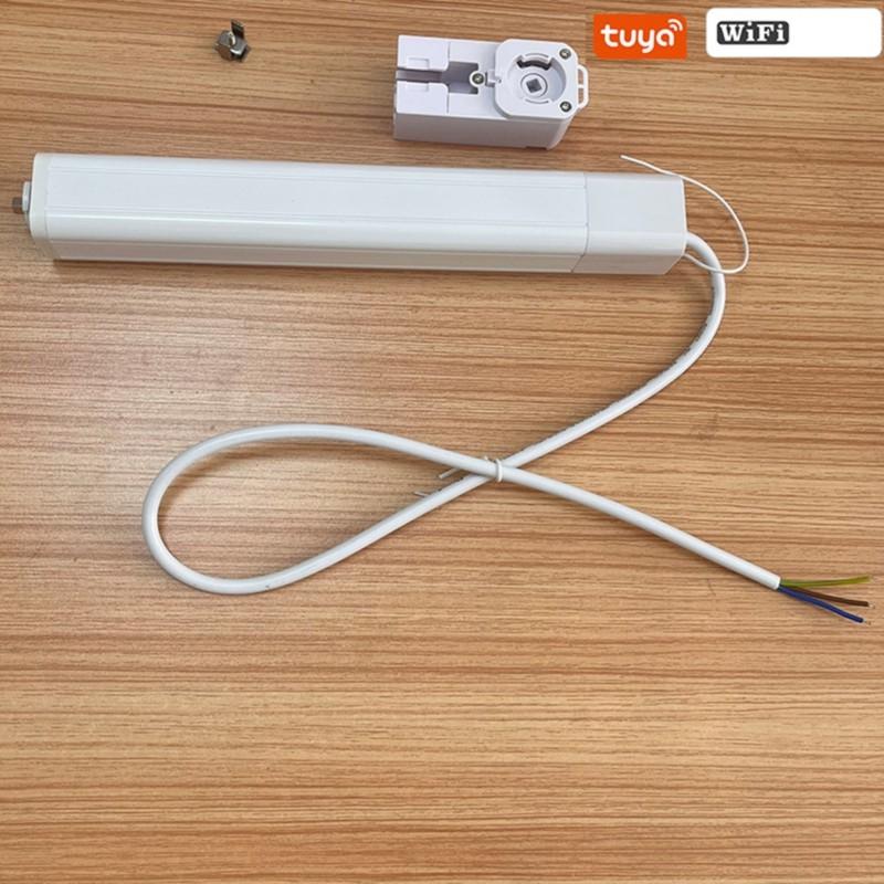 A03F-Smart Electric Curtain Motor-Remote App& Voice Controlled-Tuya Wifi, Operation 100-240V For Jialisi Curtain Track System