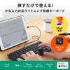 Sanwa Supply iPad Keyboard with Lightning Connection, Black, SKB-IP3BK