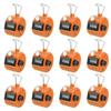 PATIKIL Clicker 12 Mechanical Handheld Tally Click Pitch Counter for and Orange Counter, 4-Digit Coaching, Knitting, Golf, Laptops, Fishing,