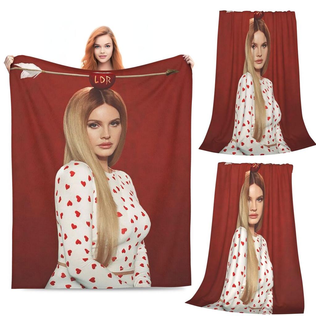 Lana Del Rey Decken Weiche Warme Flanell Überwurfdecke Tagesdecke für Bett Wohnzimmer Picknick Reisen Zuhause Sofa