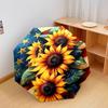 1 PC Automatic Folding Umbrella - Sunflower Pattern, Portable & Foldable Design with 8 Ribs, Christmas Birthday Gifts