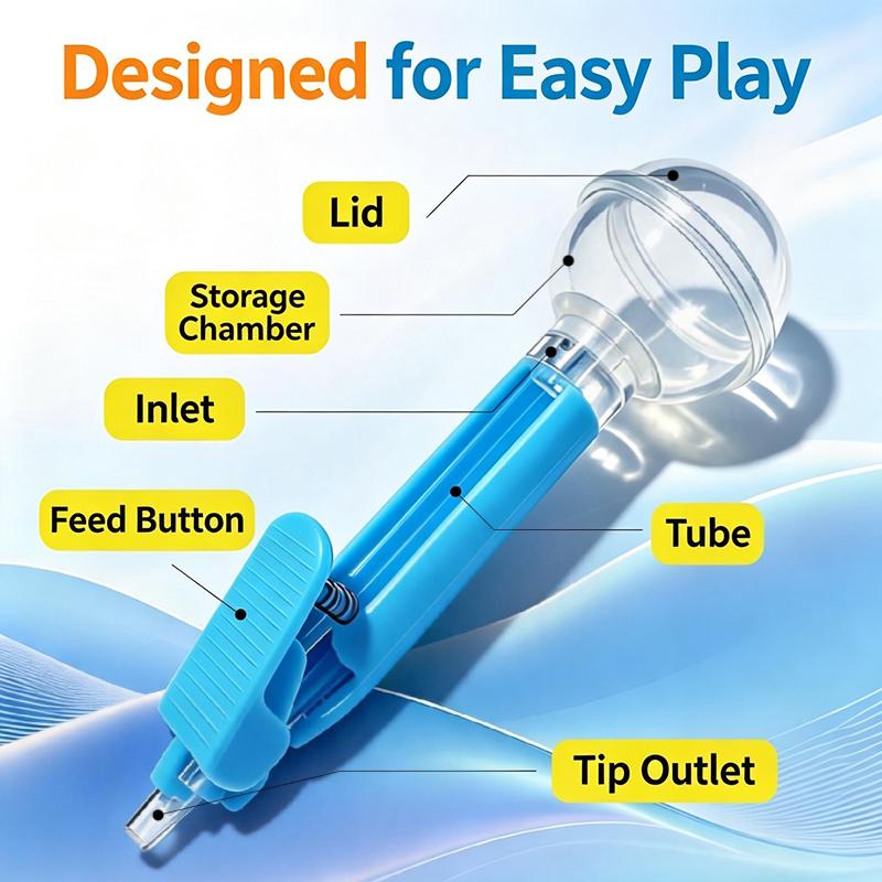 Automatic Fuse Bead Pen Efficient 2.6Mm Tip Press-Type Bead Pen Jam-Free Time-Saving Bead Placement Pen Beading Project