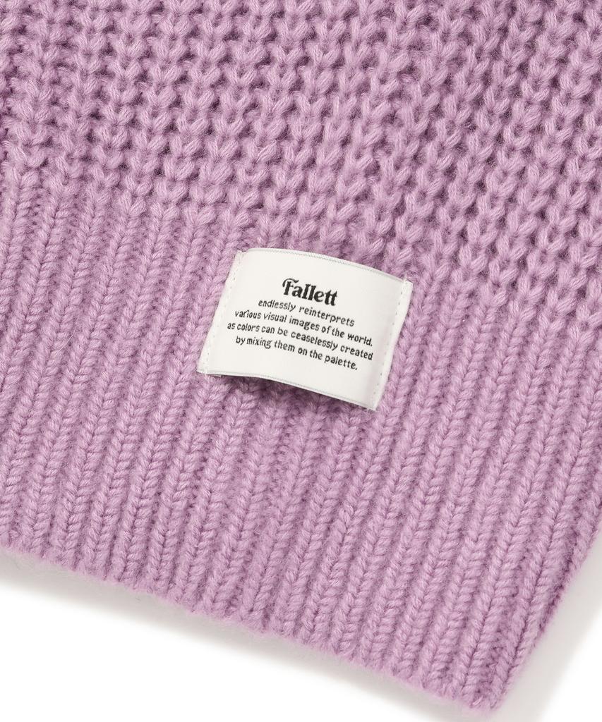 FALLETT Knitted Balaclava Lavender
