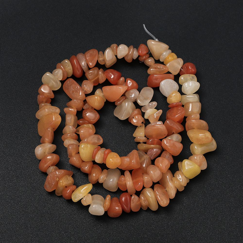 Natural Loose Bead Stone Grains 5mm-12mm Irregular Crystal Gravel Beaded DIY Bracelet Necklace Accessories