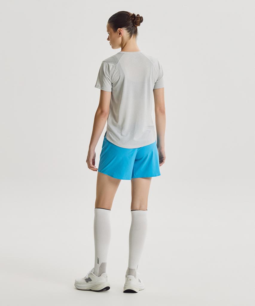 Nyuballanseu Nbneg36402 / Women Athletic Short Sleeve Tee (L/Gray)