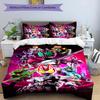 3pcs UFO Robo Grendizer3 pattern bedding set duvet cover set includes duvet cover &pillowcases, perfect all season bedroom decoration & gift