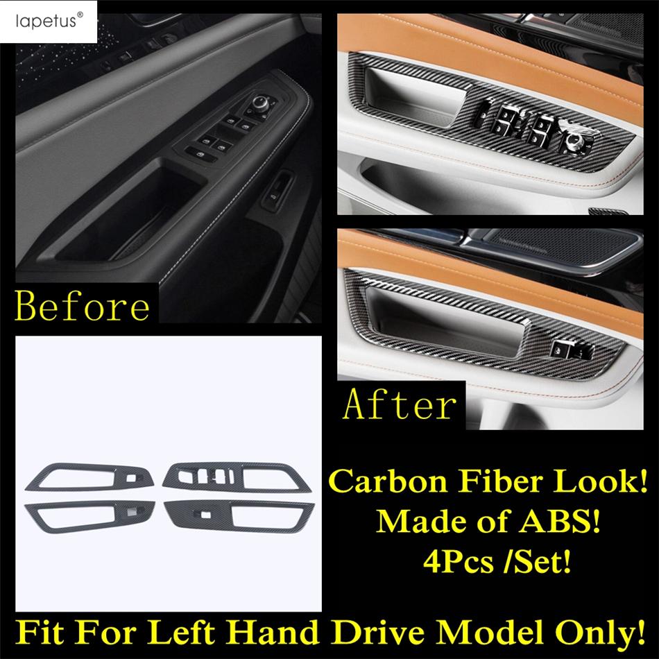 Steering Wheel / Window Lift / Middle Air AC Outlet Vent Cover Trim ABS Accessories For VW Volkswagen Atlas / Teramont