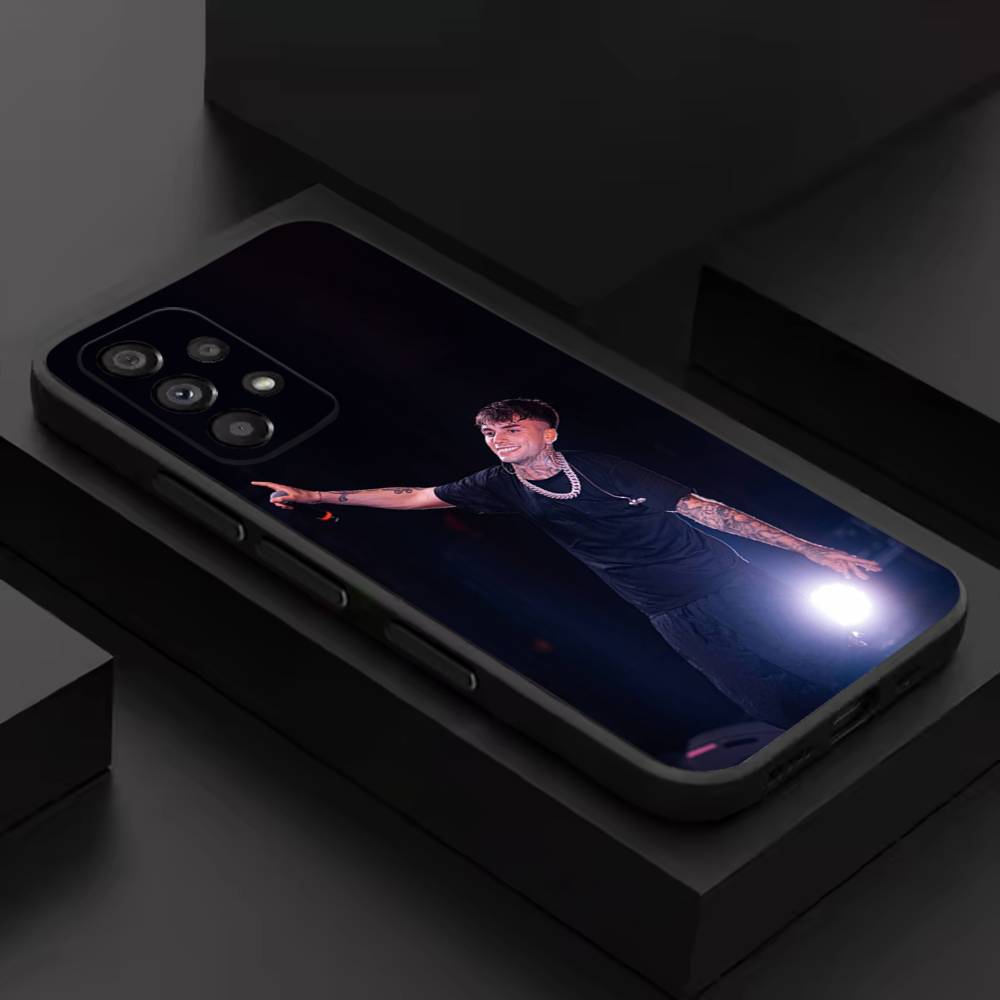 Singer T-Tony B-Boy Cool Phone Case For Samsung S 9,10,21,30,22,23,24,25,26,Ultra,Plus,Lite,FE,4,5G Black Soft Case