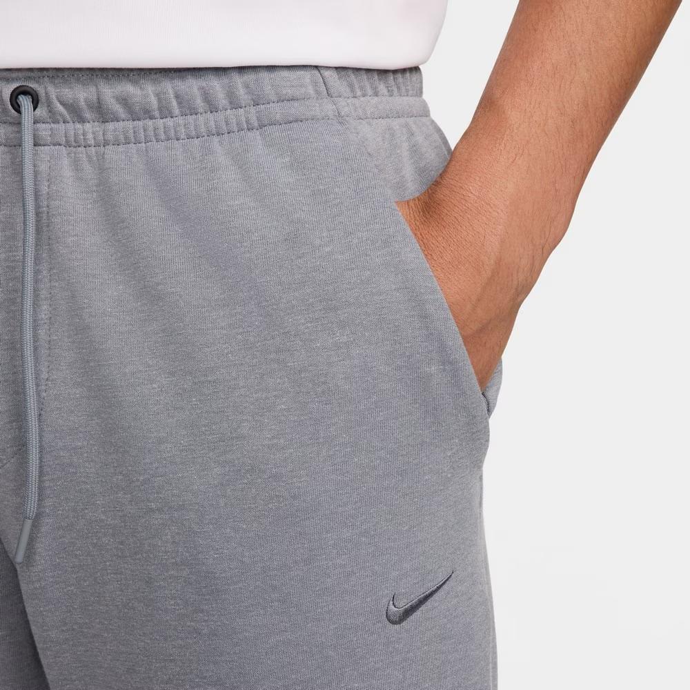 Nike Solid Color Logo High Waist Loose Tapered Casual Pants Men Bottoms Gray FZ5851065
