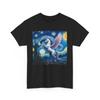 Unicorn Starry Night | Vibrant Art T-shirt Tops Tees Unisex | Van Gogh’s Starry Night Print