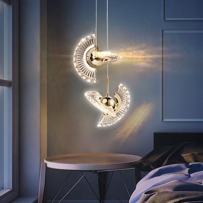 Lámpara colgante nórdica, lámparas colgantes para techo, luz LED giratoria de múltiples estilos, iluminación interior, decoración del dormitorio del hogar, luz colgante