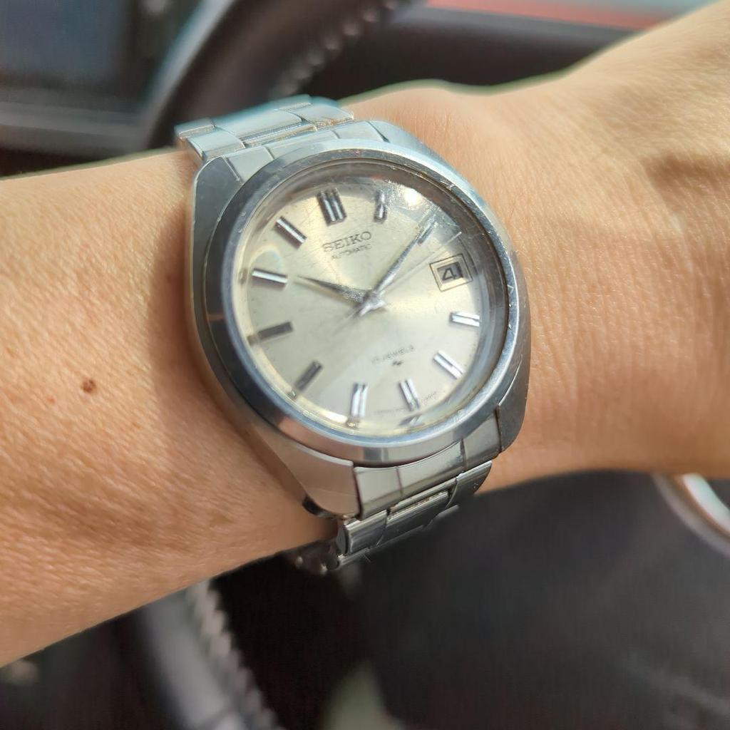 [USED] Seiko Automatic Watch/7005-7030 Silver/SS Jack