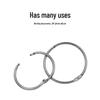 Metal Loose-Leaf Rings: Easy Open/Close for Notebooks, DIY Photo Albums, Card Binding