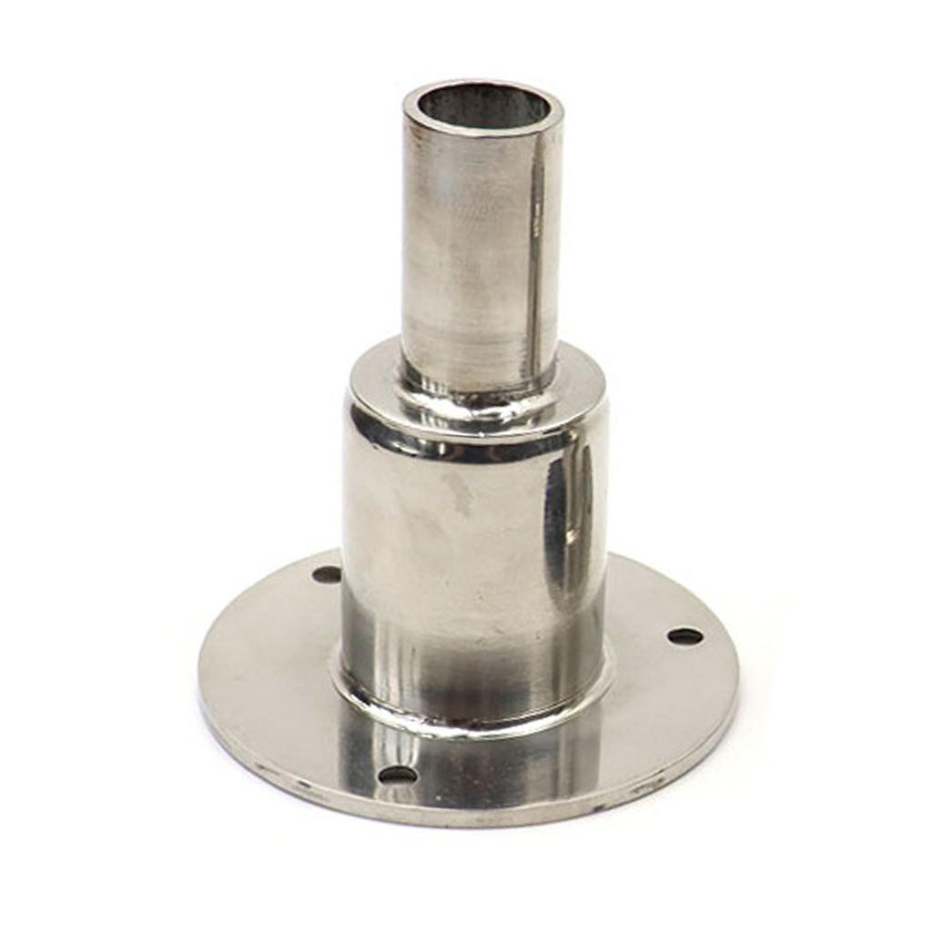 Thru Hull Exhaust Skin Stainless Steel Marine Exhaust Port Fittings for RV Boat Diesel Parking